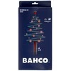 5 izoliuotų atsuktuvų rinkinys plonu antgaliu, ERGO tiesiems ir Pozidriv varžtams, Bahco [BE-9882SL-XE] kalėdinėje pakuotėje, dovanų