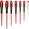 Bahco Izoliuotų atsuktuvų rinkinys ERGO™ 7 vnt - SL3,0 testeris; SL2,5/3,5/4,0/5,5; PH1/2 - 1000V VDE