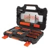 Grąžtas Black &amp; Decker BD Rinkinys AKCESORIÓW 76szt.