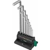 Wera Wera 950/9 Hex-Plus 8 L formos raktų rinkinys, 9 dalys, atsuktuvas (chromas, su laikikliu ir sieniniu laikikliu)