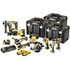 Dewalt 10 dalių  įrankių rinkinys DCK1012P4T, 18 V XR, 4x5 Ah