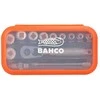 Bahco 1/4" Square Drive Socket Set with Metric Bi-Hex Profile - 13 Pcs