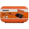 Bahco 1/4" Square Drive Socket and Bit Set with Metric Hex Profile and Ratcheting Bit Holder - 34 Pcs