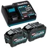 MAKITA MAITINIMO RINKINYS 40V 2×5,0Ah XGT (BL4050Fx2+DC40RA)
