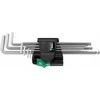 L-raktų šešiakampių rinkinys chromuotas 950/7 Hex-Plus 1, 022181 Wera