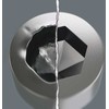 Grąžtas HEX 1/4" antgalis varžtams su šešiakampe lizdu, dydis 2/89mm, HEX-Plus serija, WERA [05059628001]