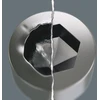 Atsuktuvo antgalis WERA 840/1 Z Hex-Plus BO 3/16" x 25 mm