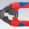 20º CoBolt šarnyrinės vielos pjovimo replės su spyruokle, ilgis 200 mm, Knipex [71 22 200 T]