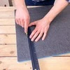 LeanFoam įrankių putplastis, šešėlinė lenta 58x48 cm grafito mėlyna LeanCraft [LF-AB-48/58] stalčiams ir vežimėliams