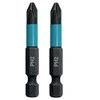 Makita Sukimo antgalis PH2 50MM IMPACT Juodas 2 vnt. komplektas B-63725