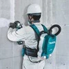 Makita DVC265ZXU Akumuliatorinis dulkių siurblys (kuprinė) 2x18 V Li-ion, AWS, Be akumuliatorių ir kroviklio!