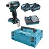 Makita TD001GM201 Smūginis suktuvas XGT, 1/4", 220Nm, bešepetėlinis variklis, 2X4,0Ah, greitasis kroviklis; MAKPAC lagaminas