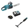 Grandininis pjūklas akumuliatorinė pjūklas grandininis 40cm, 18V Makita [DUC407RTX3] 5,0Ah, Li-Ion