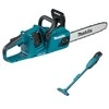 Grandininis pjūklas akumuliatorinė pjūklas grandininis 35cm, 2x18V Li-Ion LXT Makita [DUC355Z] + Dovana rękawice