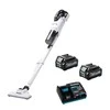 Makita CL003GD203 Akumuliatorinis dulkių siurblys 40V XGT, 125W, cikloninis, 2X2,5Ah, Baltas