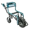 Makita DCU180Z Cordless Wheelbarrow 2X18V Li-ion, BL-motor, 2-speed, max load 130kg, 32,2kg be akumuliatoriaus ir kroviklio
