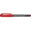 Marker permanentny, raudona, apvalus 1.0 mm, PICA [534/40]