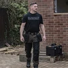 Marškinėliai T-shirt, juoda, dydis L, Oxide, DEWALT [DWC52-001-L]