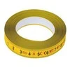 Klijuojama plieninė matavimo juosta Bahco "R" L-3m. 13mm skalė iš kairės į dešinę