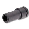 smūginis šešiakampis lizdas, prailgintas 1/2", dydis 15 mm, DeWalt [DT7549-QZ]