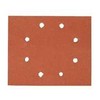 Šlifavimo popierius 115x115 mm su lipnia juosta, 8 skylės, grūdėtumas 40, DeWalt [DT3030-QZ] 25 vnt.