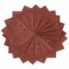 šlifavimo popierius 115x115mm su Velcro, 8 skylės, grūdėtumas 80, DeWalt [DT3022-QZ] 10 vnt.