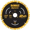 Pjovimo diskas medienai DeWalt Extreme; 210x2,4x30 mm; Z24