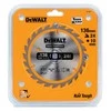 Pjovimo diskas DeWalt DT1947-QZ; 136x10 mm; Z24