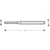 Bahco Iškalėjas 3x150mm