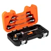 Bahco Pistol rankenos reketinis atsuktuvas + antgaliai PH,PZ,SL,HEX,Torx ir veržliarakčių rinkinys 8-19mm 3 vnt.