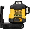DeWALT 360° žalias kryžminis lazeris su laikikliu