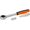 Bahco Terkšlės ir pakopinio rakto komplektas su 1/2" tvirtinimu. 5 dydžiai: 3/8"-7/16"-1/2"-3/4"-1"