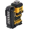 savaime išsilyginantis 3 spindulių lazeris 360° žalias, iki 80m, 18V XR DeWALT [DCLE34035D1-QW] 2.0Ah