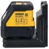 savaime išsilyginantis kryžminis lazeris su raudonu spinduliu, diapazonas iki 30 m, 3,6 V/1,7 Ah, USB, DEWALT [DCLE14201RB-XJ] lagaminas
