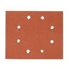 šlifavimo popierius 115x115mm su lipduku, 8 skylės, granuliacija 240, DeWalt [DT3035-QZ] 25 vnt.