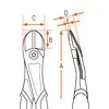 sustiprintas šoninis pjoviklis, pasviręs 14º, 160 mm, ERGO Heavy Duty BAHCO [21HDG-160A]