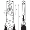 universalios replės, kombinuotos replės 160 mm, Bahco [2628 G-160IP]