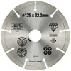 segmentuotas deimantinis diskas greitam betono pjovimui, kampiniams šlifuokliams 125/22,2 mm, Stanley [STA38107-XJ]