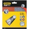 segmentuotas deimantinis diskas greitam betono pjovimui, kampiniams šlifuokliams 125/22,2 mm, Stanley [STA38107-XJ]