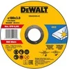 INOX plieno pjovimo diskas 180x22,23x3 mm, našus DeWALT [DWA4524SIA-AE]