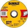 Metalinis šlifavimo diskas 125x22,23x6 mm DeWALT [DW4543AIA-AE]