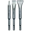 Alpen plokščias kaltas 20 x 140 MM, SDS- plus Kurzmeißel - 30 x 140 MM, smailus, 140 MM 3 dalių rinkinys Gewerbepack 98000013100