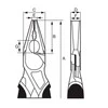 1000V Kombinuotos replės 160mm, ypač kietai vielai, Bahco