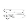 Kombinuotos replės 180mm 1000V VDE Irimo