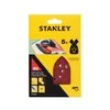 universalus šlifavimo popierius P60, 5 vnt Stanley [STA31039-XJ], skirtas pelės šlifuokliui
