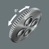 Wera 8100 SA 2 Zyklop sukimo raktų rinkinys, 1/4", 42 dalių