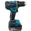Makita DDF485RTJ Akumuliatorinis suktuvas gręžtuvas, 18 V, 2x 5,0 Ah Li-ion, 50/25 Nm, LED, bešepetėlinis
