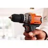 Black &amp; Decker Juodas &amp; Decker akumuliatorinis gręžtuvas/suktuvas, 45Nm, 18V POWERCONNECT, Juodas &amp; Decker [BCD382D2XK-QW] 2x2.0Ah, lagaminas