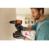 Black &amp; Decker Juodas &amp; Decker BLD683XN-XJ drill 1800 RPM 1kg Juodas, Oranžinis