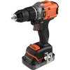 Black &amp; Decker wiertarko-wkrętarka smūginis akumuliatorinė, 50Nm, 18V POWERCONNECT, Juodas &amp; Decker [BLD683D2XK-QW] 2x2,0Ah, dėklas